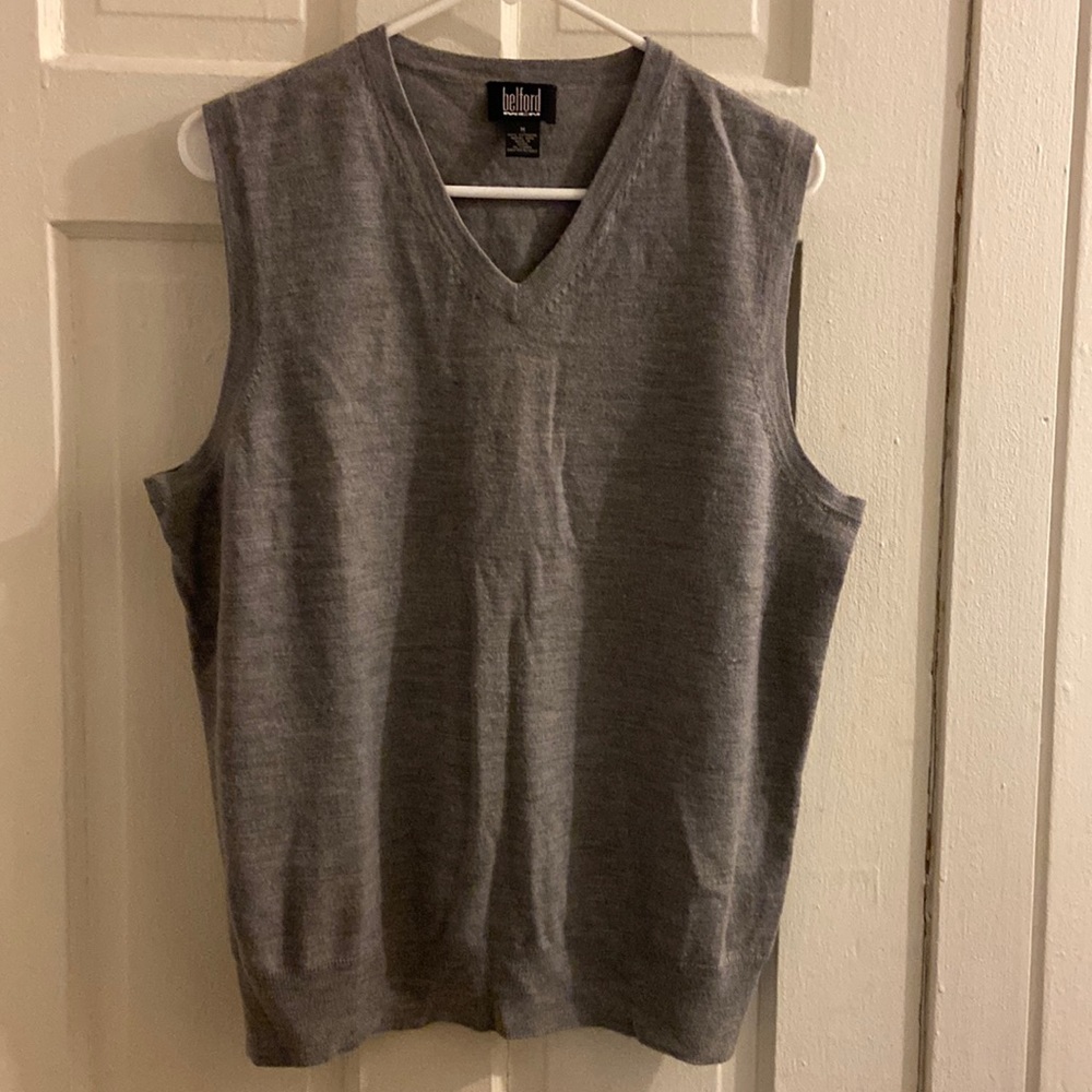 Merino wool vest